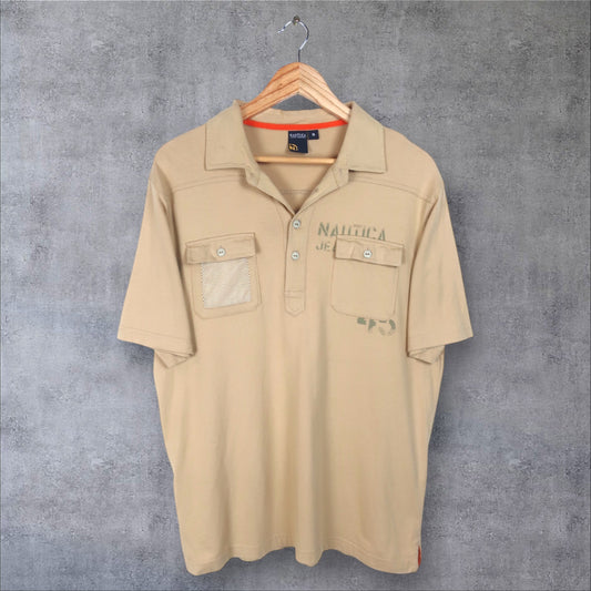 VINTAGE NAUTICA POLO SHIRT - M