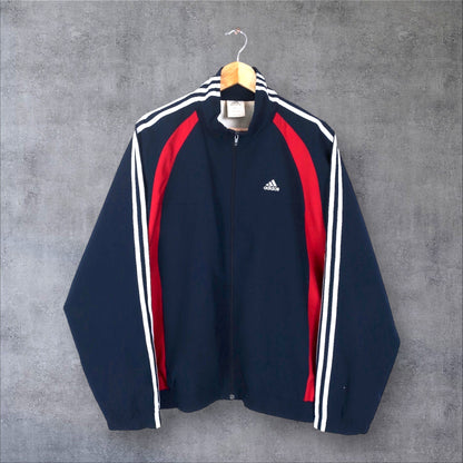 VINTAGE ADIDAS TRACK JACKET - L