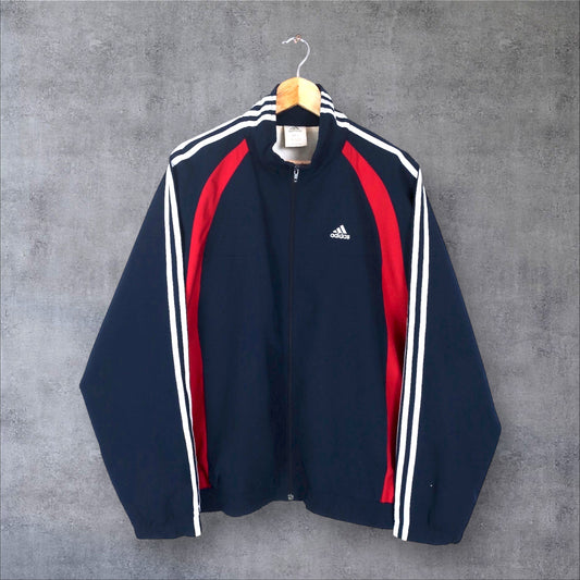 VINTAGE ADIDAS TRACK JACKET - L