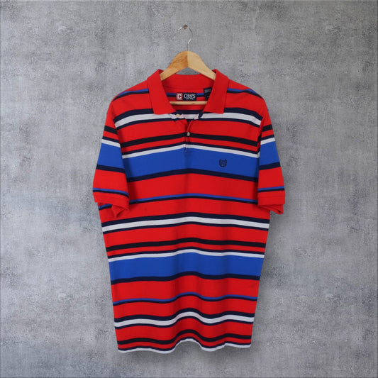 VINTAGE CHAPS POLO SHIRT - L