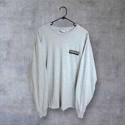 VINTAGE LONG-SLEEVE NAPAPIJRI T-SHIRT - M