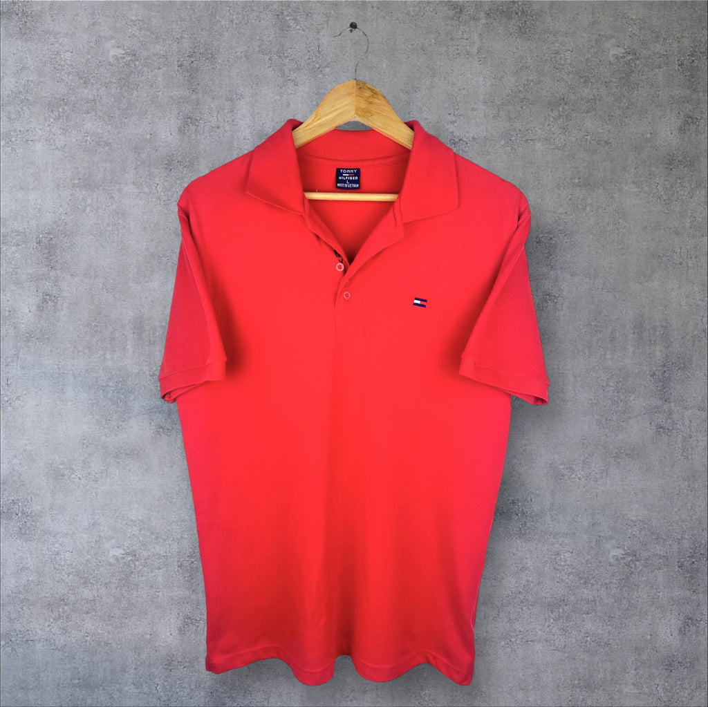 VINTAGE TOMMY HILFIGER POLO SHIRT - M/L