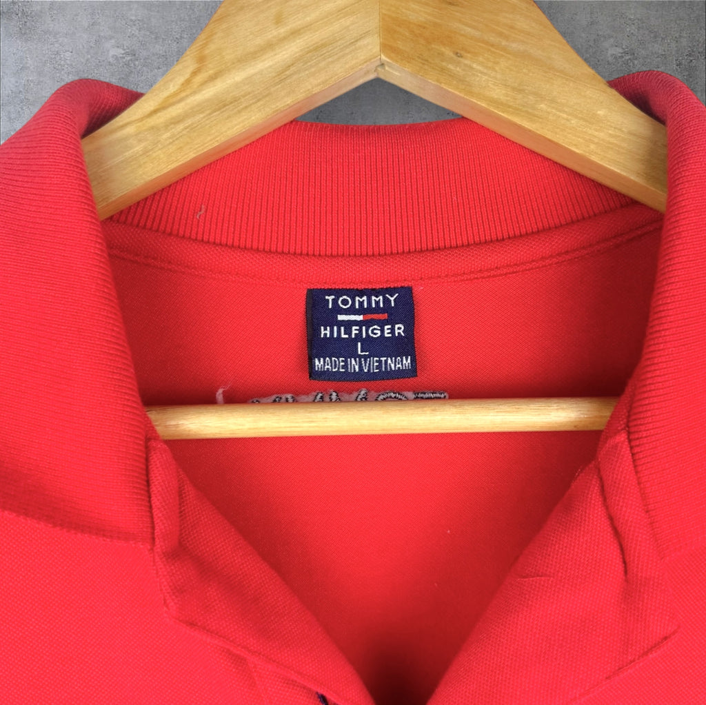 VINTAGE TOMMY HILFIGER POLO SHIRT - M/L