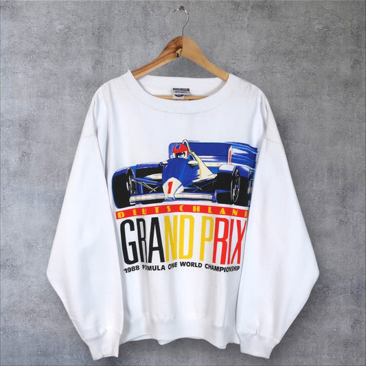 VINTAGE 1988 FORMULA ONE WORLD CHAMPIONSHIP SWEATER - M