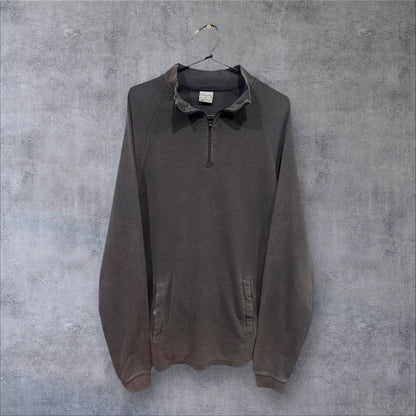 VINTAGE CARHARTT 1/4 ZIP - M/L