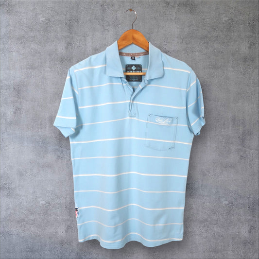 VINTAGE QUIKSILVER POLO SHIRT - S