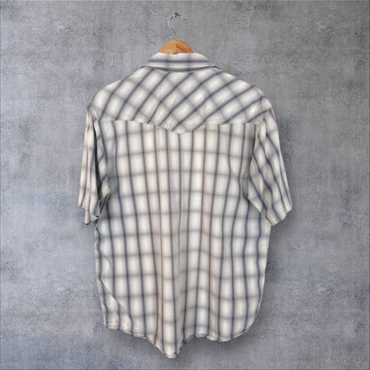 VINTAGE DICKIES BUTTON-UP SHIRT - M