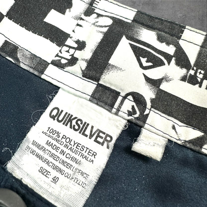 VINTAGE QUIKSILVER BOARD SHORTS - 40"