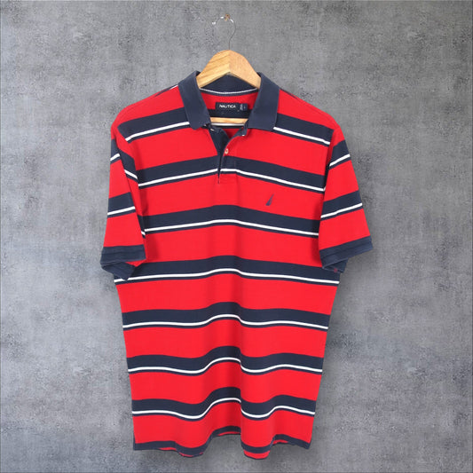 VINTAGE NAUTICA POLO SHIRT - L
