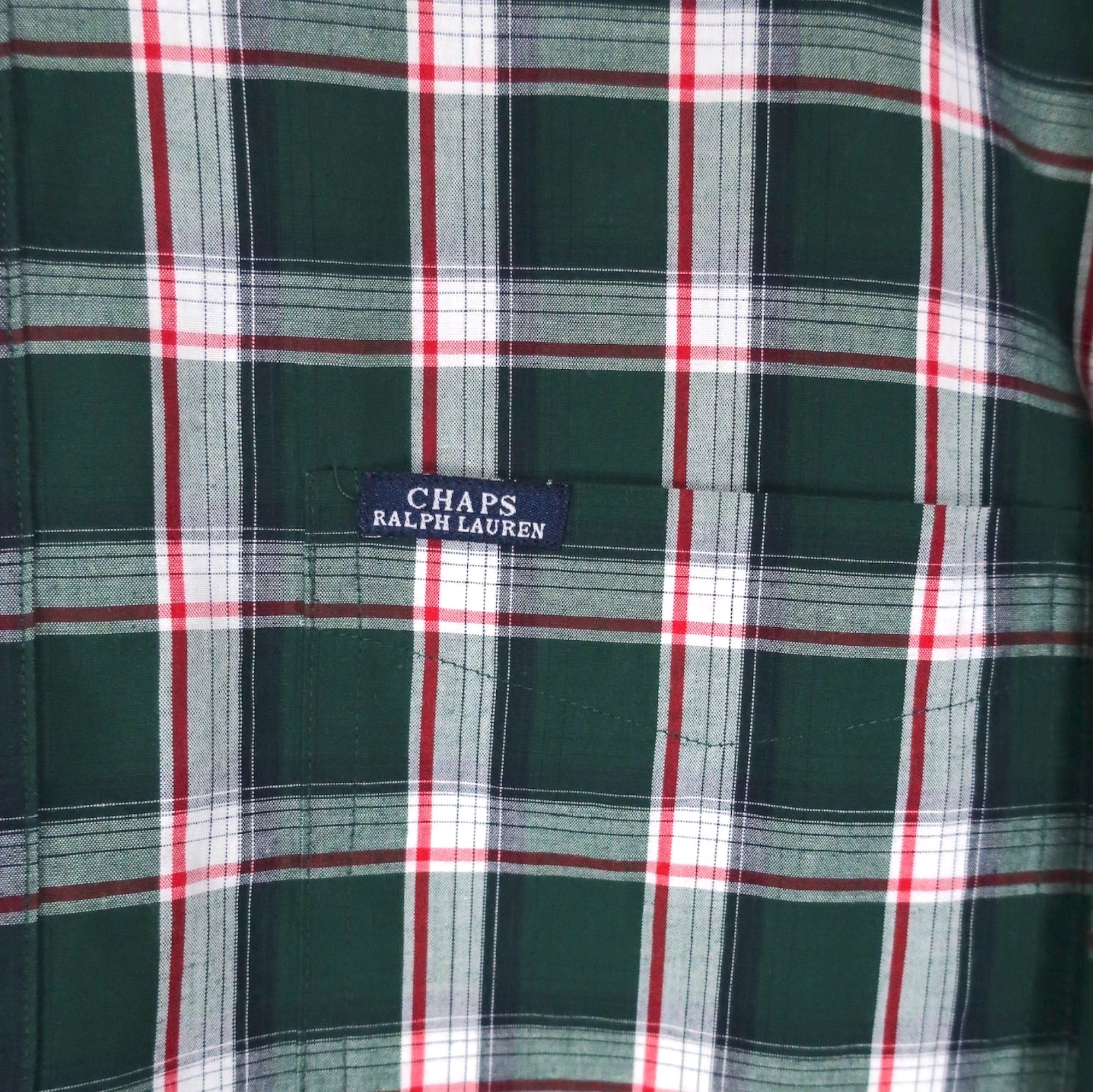 CHAPS RALPH LAUREN ラガーシャツ Lサイズ ライトグリーン CHAPS RALPH LAUREN ラガーシャツ Lサイズ ライトグリーン