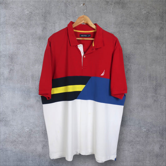 VINTAGE NAUTICA POLO SHIRT - XXL