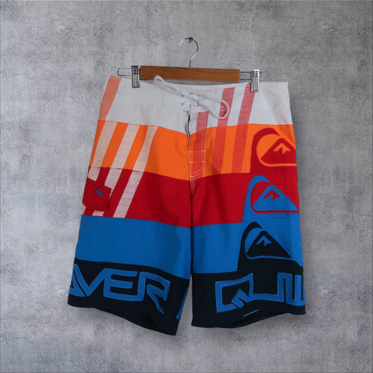 VINTAGE QUIKSILVER BOARD SHORTS - 32"