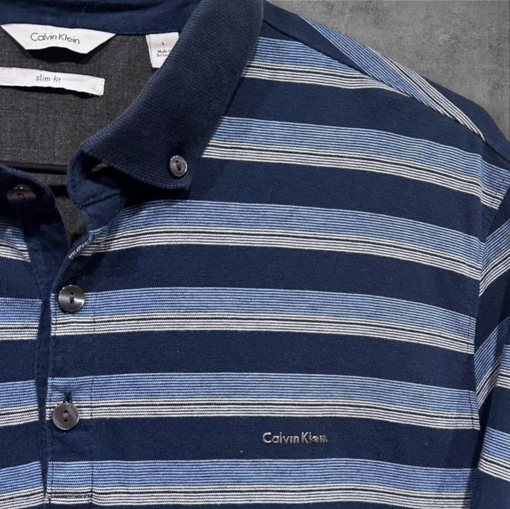 VINTAGE CALVIN KLEIN POLO SHIRT - L