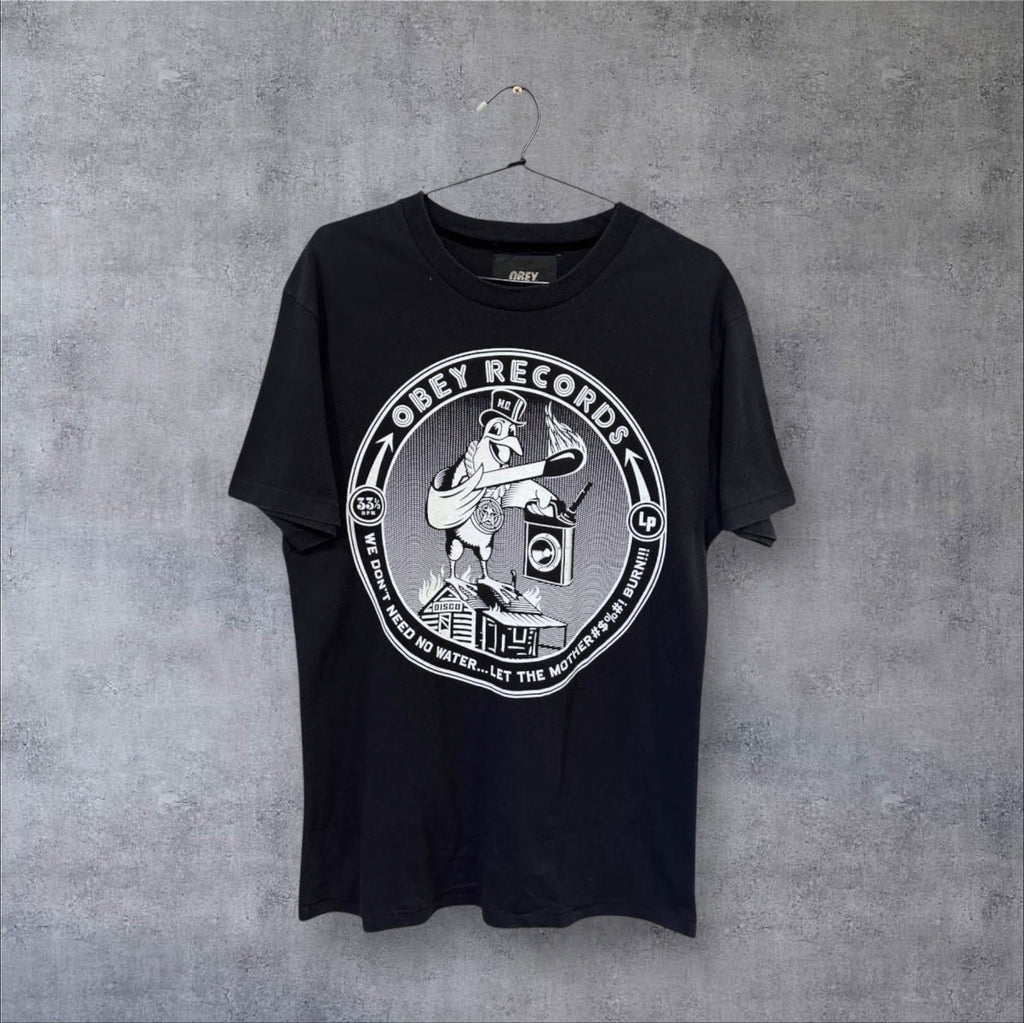 VINTAGE OBEY T-SHIRT - M