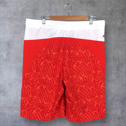 VINTAGE PUMA BOARD SHORTS - L