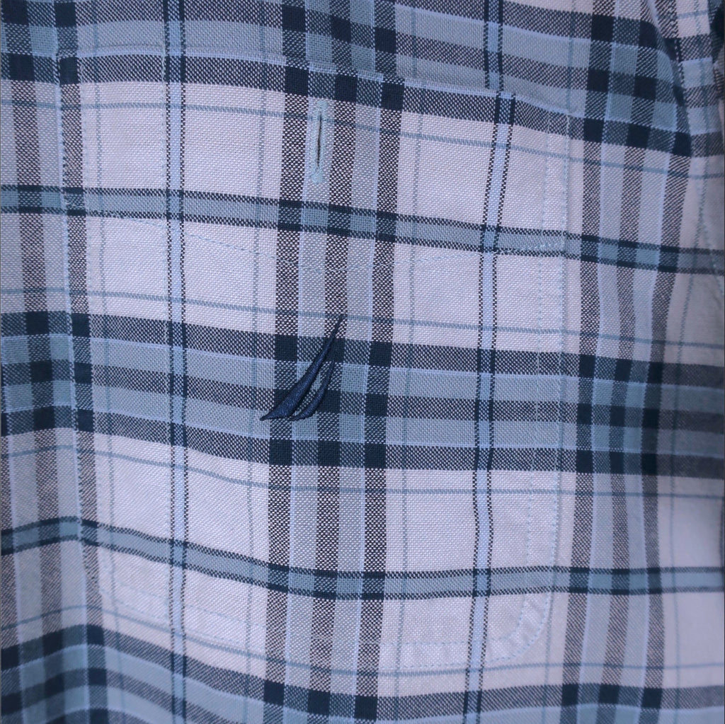 VINTAGE NAUTICA BUTTON-UP SHIRT - S