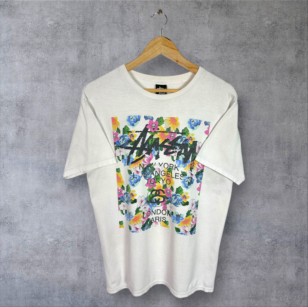 VINTAGE STÜSSY T-SHIRT - M
