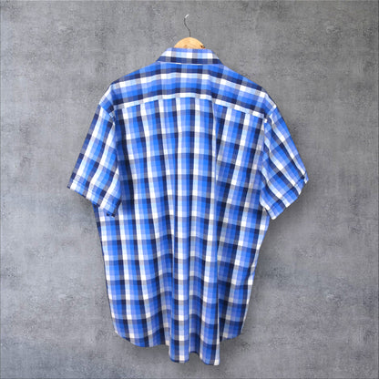 VINTAGE LACOSTE BUTTON-UP SHIRT - XL