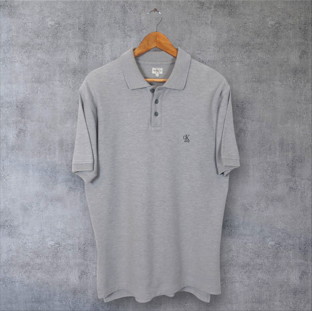 VINTAGE CALVIN KLEIN POLO SHIRT - M