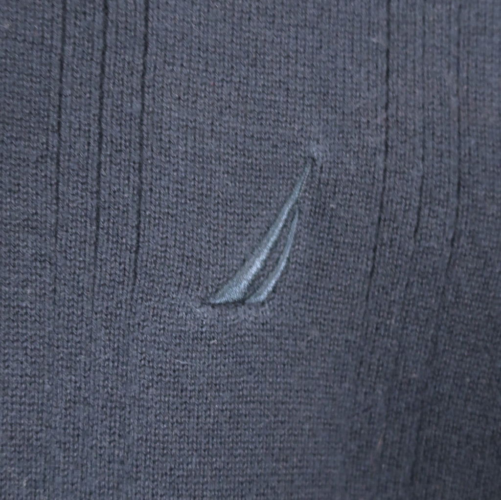 VINTAGE NAUTICA KNIT SWEATER VEST - M