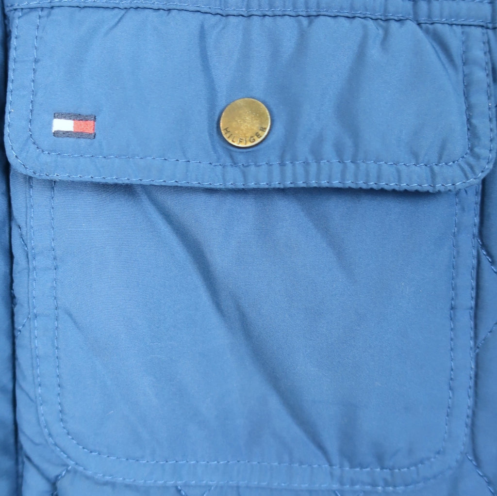 VINTAGE TOMMY HILFIGER PUFFER VEST - L