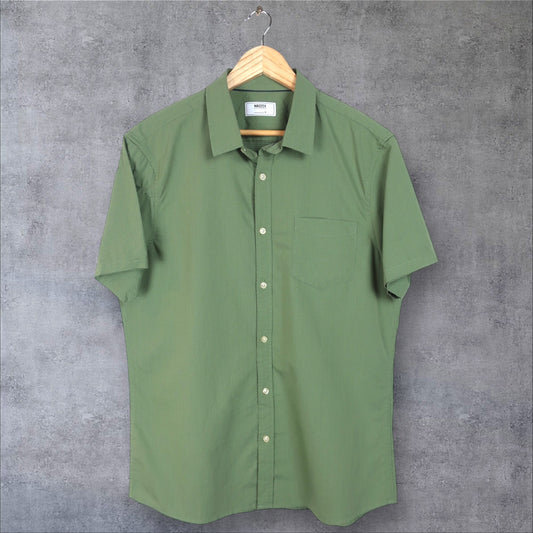 MADDOX BUTTON-UP SHIRT - L