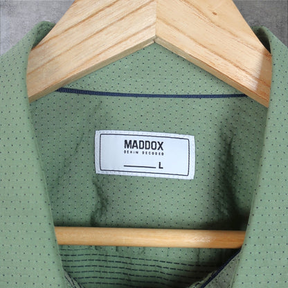 MADDOX BUTTON-UP SHIRT - L