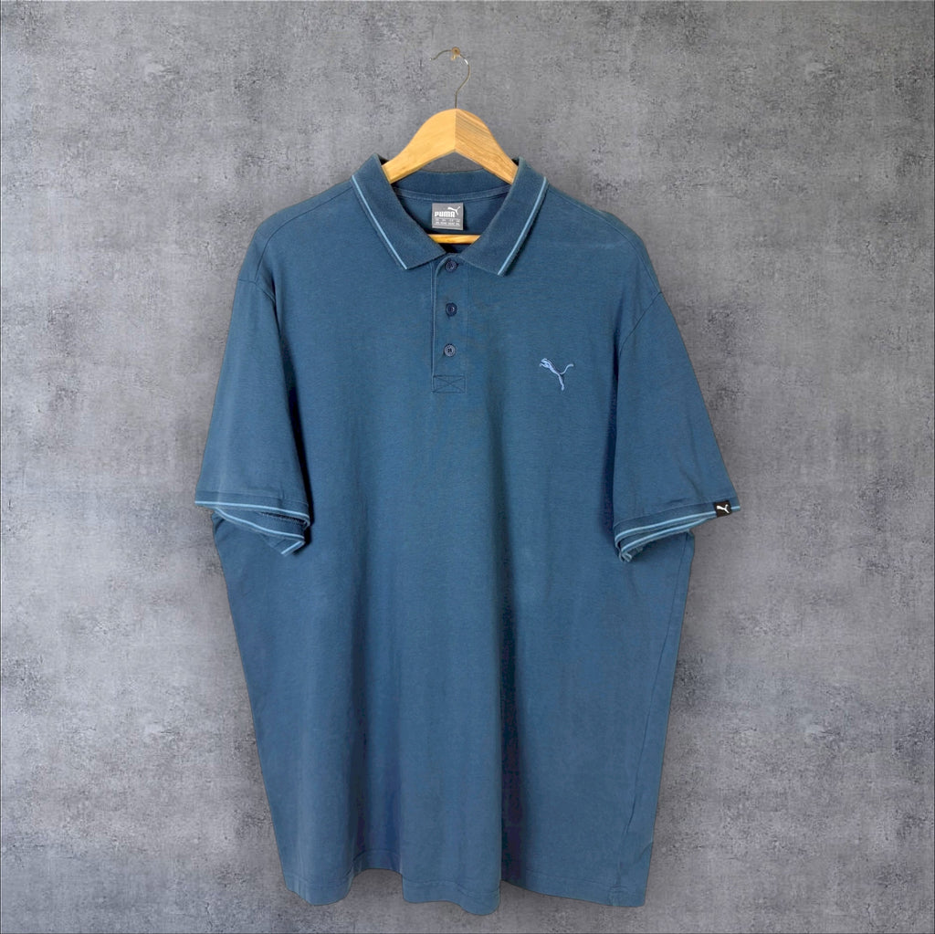 VINTAGE PUMA POLO SHIRT - XXL