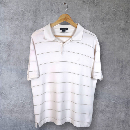 VINTAGE NAUTICA POLO SHIRT - M