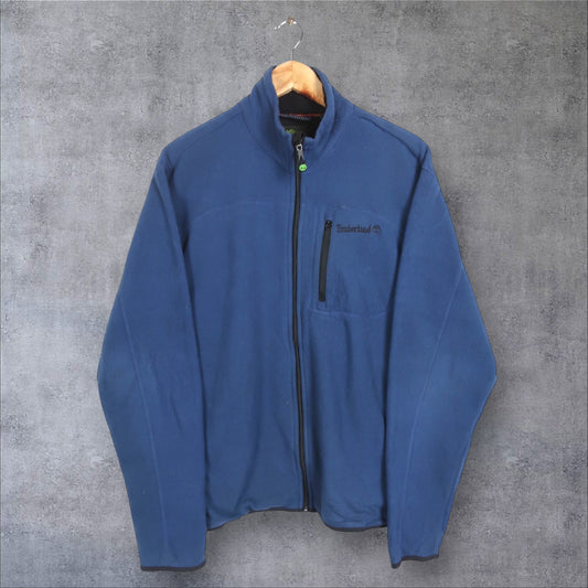 VINTAGE TIMBERLAND FLEECE JACKET - L