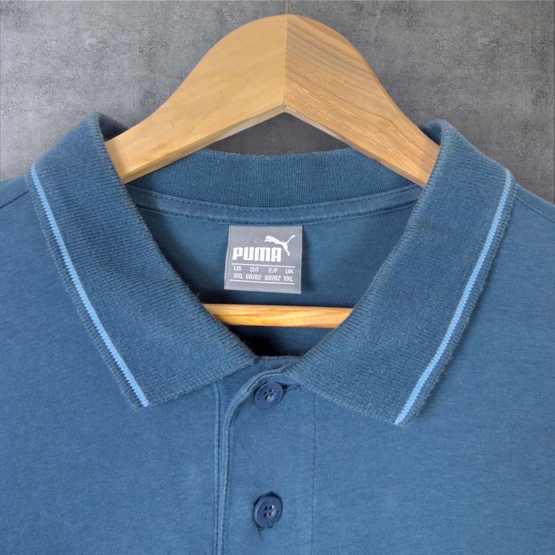 VINTAGE PUMA POLO SHIRT - XXL
