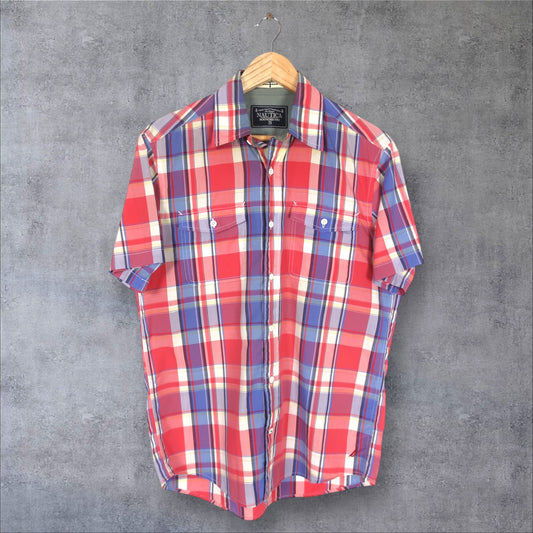 VINTAGE NAUTICA BUTTON-UP SHIRT - S