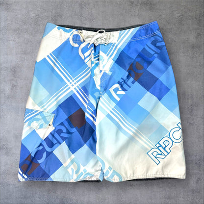VINTAGE RIPCURL BOARD SHORTS - L