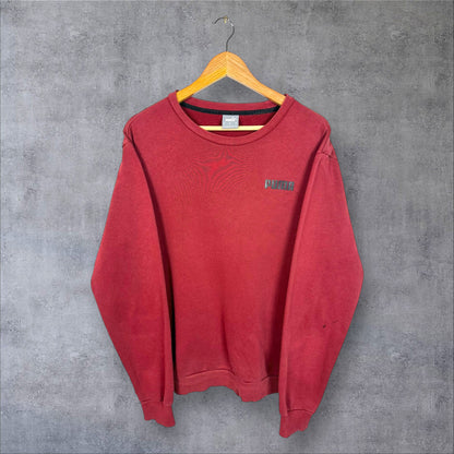 VINTAGE PUMA SWEATER - L