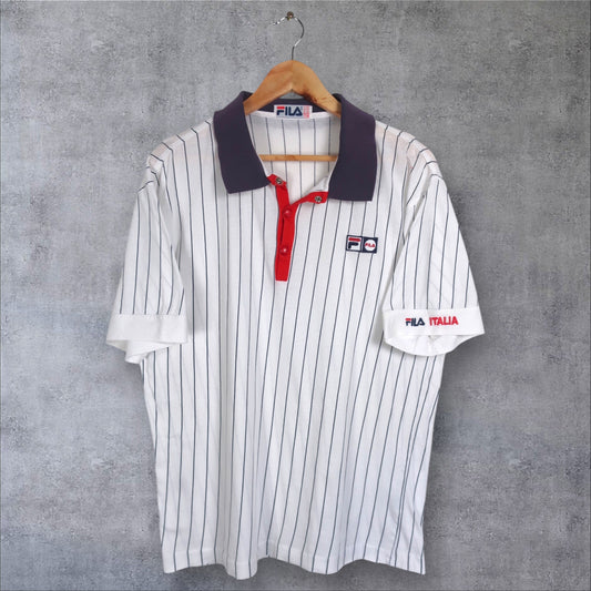 VINTAGE FILA POLO SHIRT - L/XL