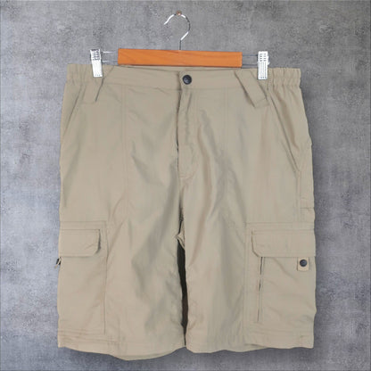 VINTAGE KATHMANDU CARGO SHORTS - S