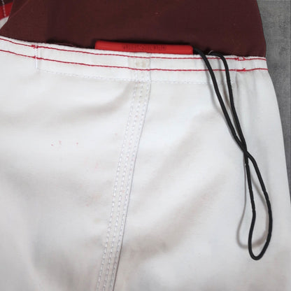 VINTAGE QUIKSILVER BOARD SHORTS - M