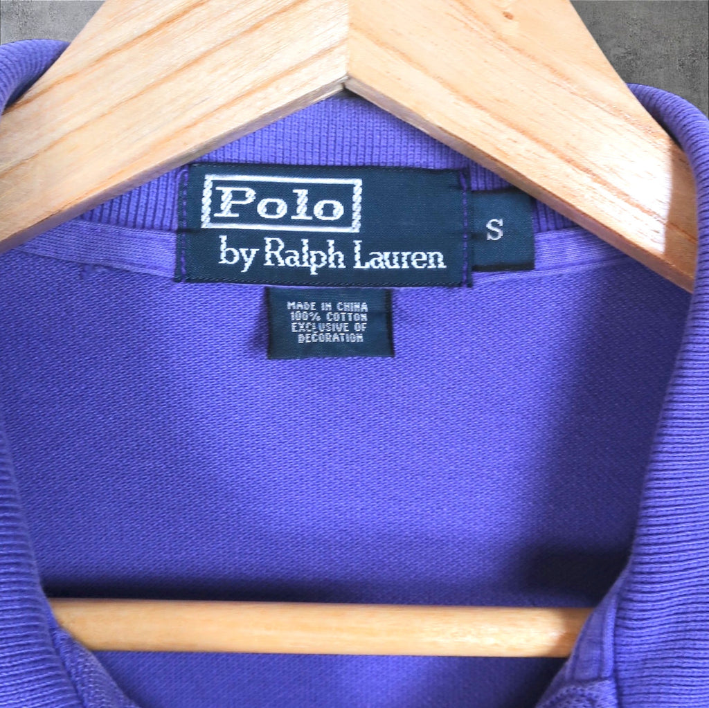 VINTAGE POLO RALPH LAUREN POLO SHIRT - S