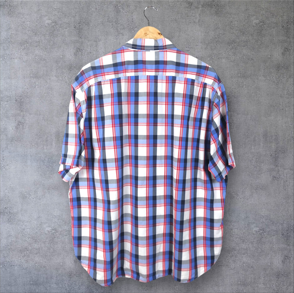 VINTAGE NAUTICA BUTTON-UP SHIRT - XXL