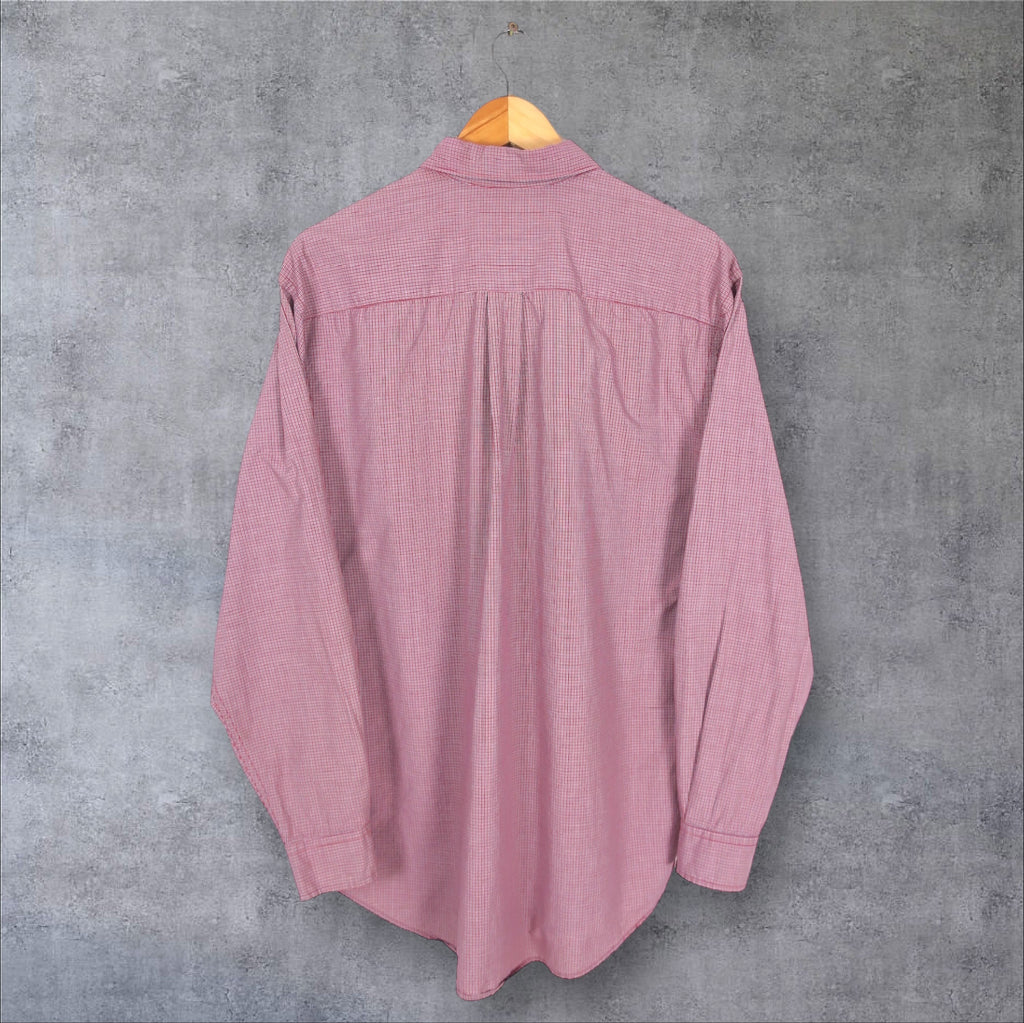 VINTAGE LONG-SLEEVE NAUTICA BUTTON-UP SHIRT - M/L