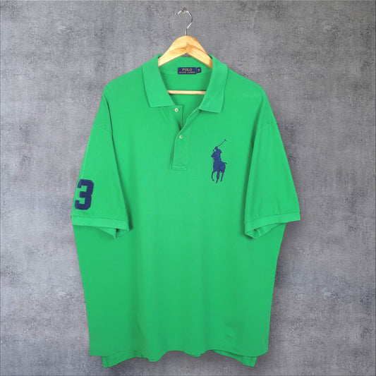 VINTAGE POLO RALPH LAUREN POLO SHIRT - XL