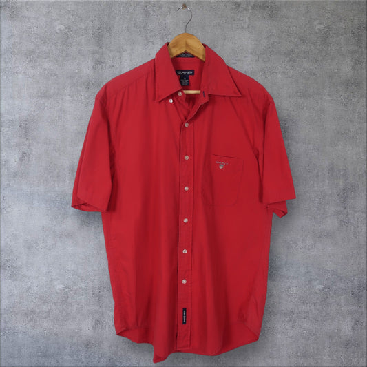 VINTAGE GANT BUTTON-UP SHIRT - M/L