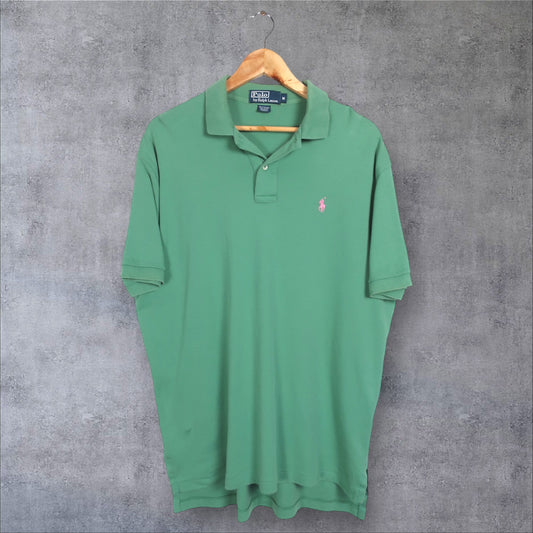 VINTAGE POLO RALPH LAUREN POLO SHIRT - M/L