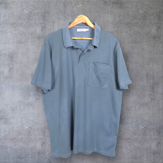 VINTAGE CALVIN KLEIN POLO SHIRT - L/XL