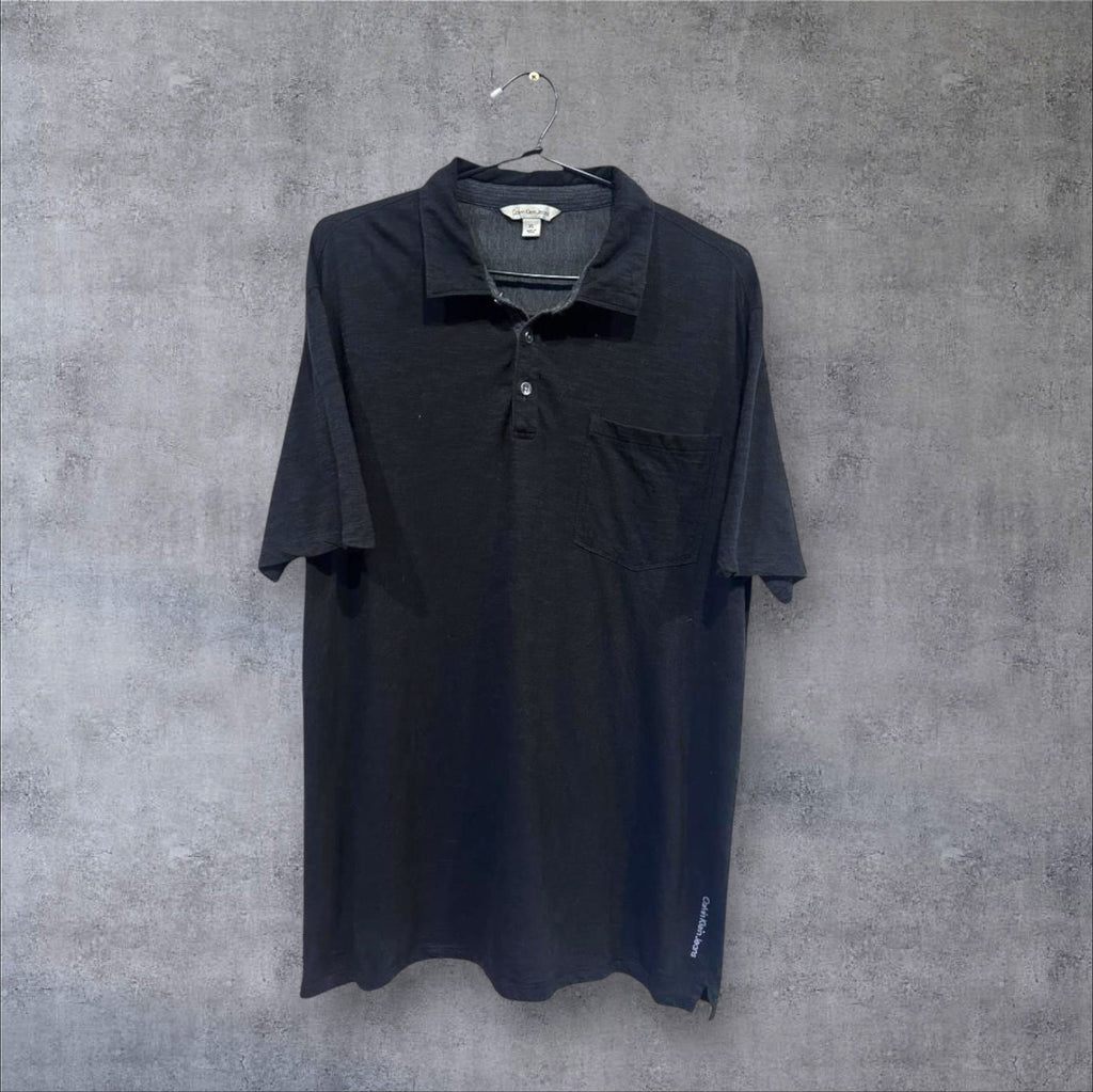 VINTAGE CALVIN KLEIN POLO SHIRT - L/XL