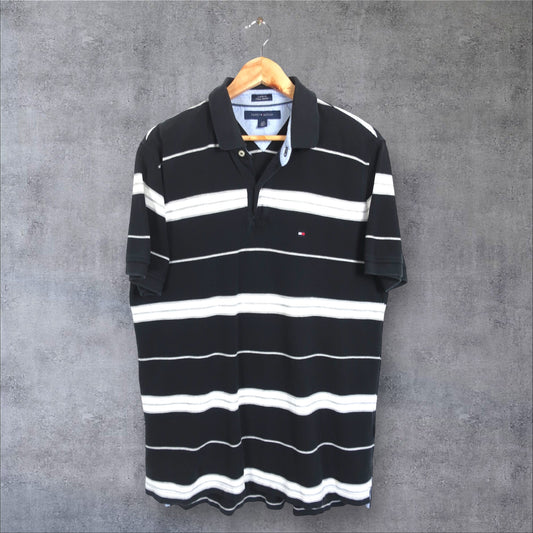 VINTAGE TOMMY HILFIGER POLO SHIRT - L