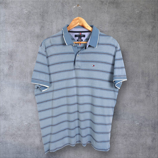 VINTAGE TOMMY HILFIGER POLO SHIRT - M/L