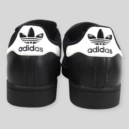 BLACK & WHITE ADIDAS SUPERSTAR II - SIZE 11