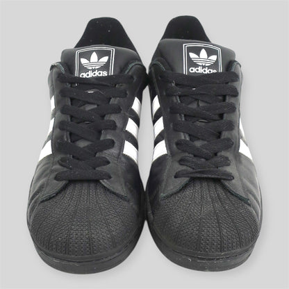 BLACK & WHITE ADIDAS SUPERSTAR II - SIZE 11