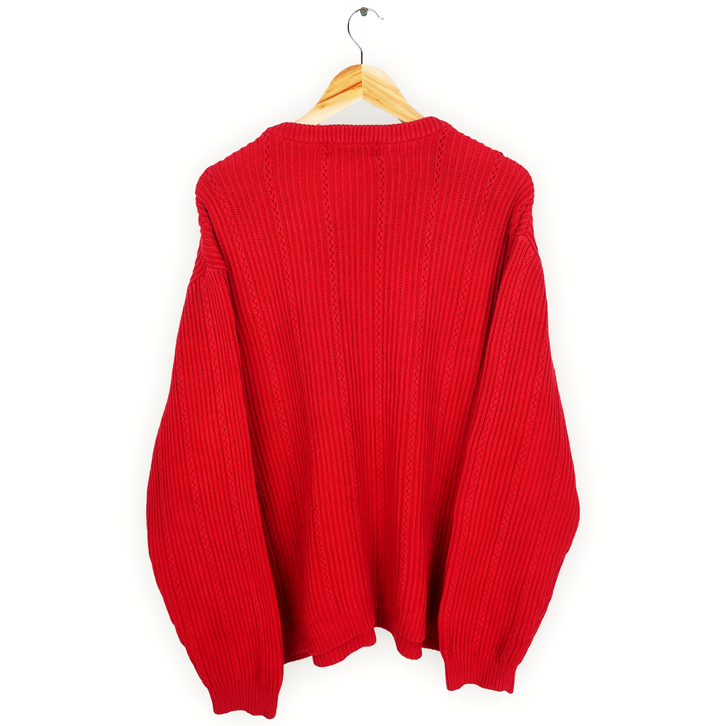 VINTAGE CHAPS KNIT SWEATER - XL